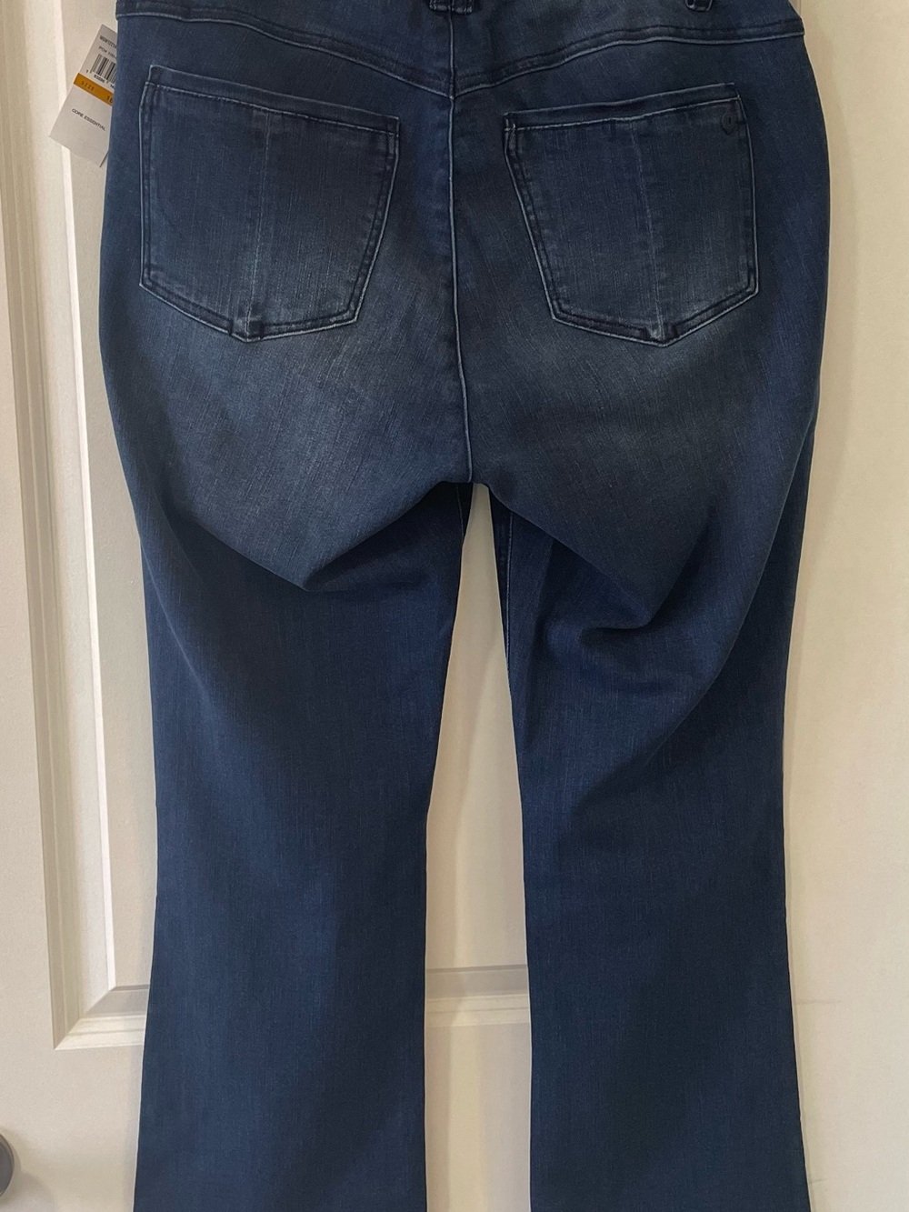 Democracy Women’s Artisanal Blue “Ab”solution Itty Bitty Boot Jeans Size 16W NWT - Picture 4 of 11